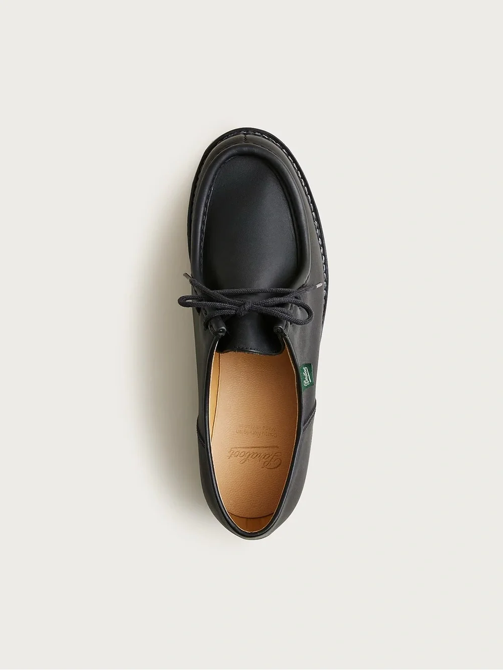 Paraboot Michael leather derbys in Black Size 11 EU 45 U.S. 12 NIB $635 CE151